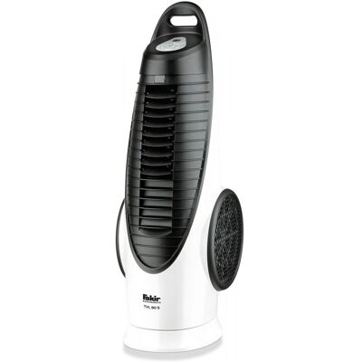 Fakir TVL 90s ws/sw - Noir, Blanc - Ventilateur tour - Publicité Fakir TVL 90s ws/sw - Noir, Blanc - Ventilateur tour - Publicité