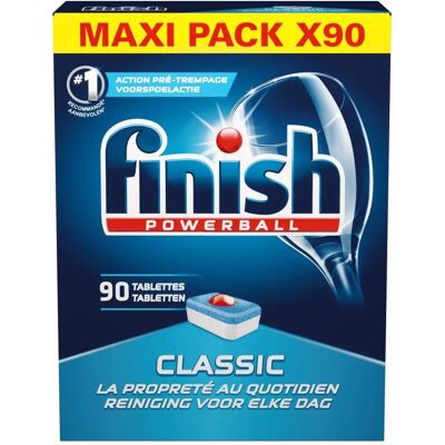 FINISH - CY2 Powerball Classic - Tablette lave-vaisselle - Publicité FINISH - CY2 Powerball Classic - Tablette lave-vaisselle - Publicité