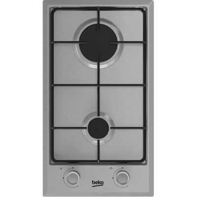 Beko HDCG 32220 FX - Acciaio inossidabile - Piano cottura a gas Beko HDCG 32220 FX - Acciaio inossidabile - Piano cottura a gas