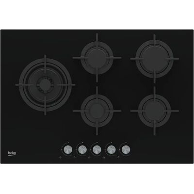Beko HILL 75222 S - Nero - Piano cottura a gas Beko HILL 75222 S - Nero - Piano cottura a gas