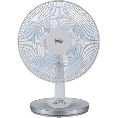 Beko EFT5100W - Argent, Blanc - Ventilateur domestique - Publicité Beko EFT5100W - Argent, Blanc - Ventilateur domestique - Publicité