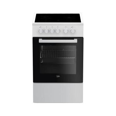 Beko FSS57000GW - Weiß/Schwarz - Freistehender Herd Beko FSS57000GW - Weiß/Schwarz - Freistehender Herd
