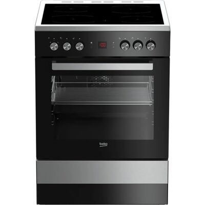 Beko FSE67301XCS - Inox / Verre - Cuisinière vitrocéramique - Publicité Beko FSE67301XCS - Inox / Verre - Cuisinière vitrocéramique - Publicité