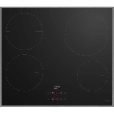 Beko HII64400MTX - Nero - Piano cottura a induzione Beko HII64400MTX - Nero - Piano cottura a induzione