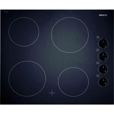 Beko HIC64100 - Nero - Piano cottura a induzione Beko HIC64100 - Nero - Piano cottura a induzione