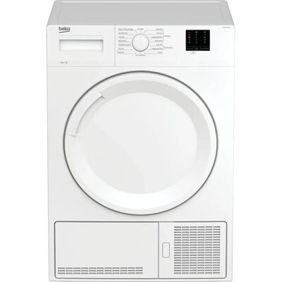 Beko DTKCE80021W - White - Clothes Dryer Beko DTKCE80021W - White - Clothes Dryer