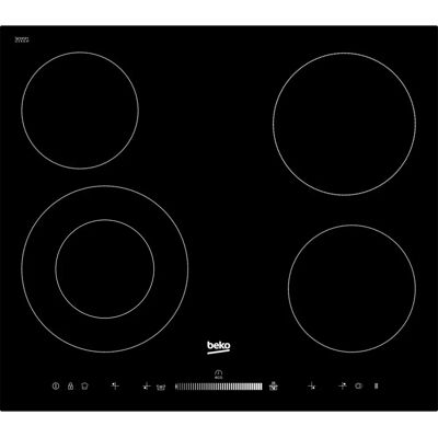 Beko HIC64502T - Noir - Plaque de cuisson Beko HIC64502T - Noir - Plaque de cuisson