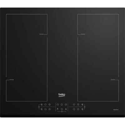 Beko HII64206F2MT - Nero - Piano cottura a induzione Beko HII64206F2MT - Nero - Piano cottura a induzione