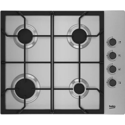 Beko HIBG64125SX - Stainless steel - Gas Hob Beko HIBG64125SX - Stainless steel - Gas Hob