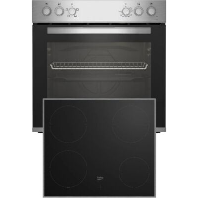 Beko BBUC12020X Elektro-Kochset Keramikherd & Backofen Beko BBUC12020X Elektro-Kochset Keramikherd & Backofen