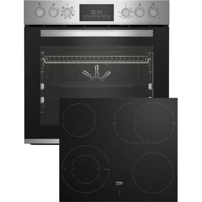 BEKO BBUM12328X - Ensemble de cuisson électrique - Argent - Appareil de cuisson - Publicité BEKO BBUM12328X - Ensemble de cuisson électrique - Argent - Appareil de cuisson - Publicité