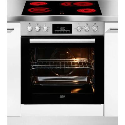 BEKO BBUC1132T0X - Silberfarben - Elektroherd-Set BEKO BBUC1132T0X - Silberfarben - Elektroherd-Set