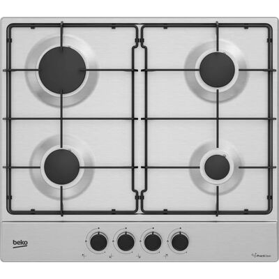Beko HIAG64223SXE - Acciaio inox - Piano cottura Beko HIAG64223SXE - Acciaio inox - Piano cottura