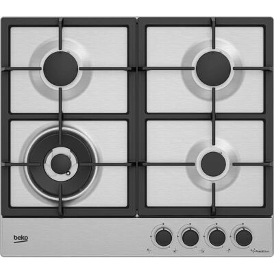 Beko HIAW64225SXE - Acciaio inox - Piano cottura Beko HIAW64225SXE - Acciaio inox - Piano cottura