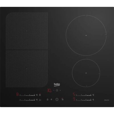 Beko HII 64791 UFT Induktionskochfeld - 4 Zonen, Schwarz, 60cm Beko HII 64791 UFT Induktionskochfeld - 4 Zonen, Schwarz, 60cm