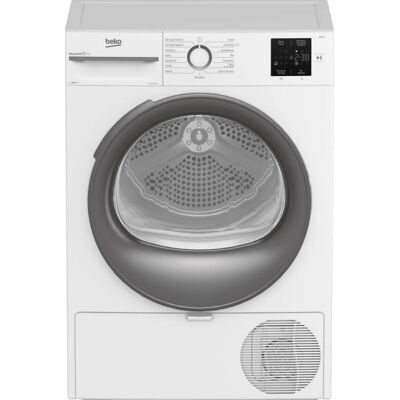 Sèche-linge frontal Beko DT3H18302W 8kg autonome - Publicité Sèche-linge frontal Beko DT3H18302W 8kg autonome - Publicité