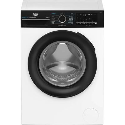 Beko BM3WFU41041B - Zwart, Wit - wasmachine Beko BM3WFU41041B - Zwart, Wit - wasmachine