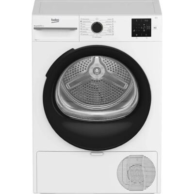 Beko BM3T38230W - Blanc - Sèche-linge - Publicité Beko BM3T38230W - Blanc - Sèche-linge - Publicité