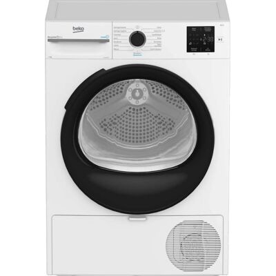 Beko D3H18D93W Sèche-linge pompe à chaleur - 8kg Blanc Beko D3H18D93W Sèche-linge pompe à chaleur - 8kg Blanc
