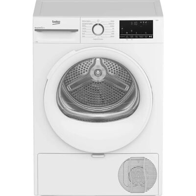 Beko BMT113EW Sèche-linge pompe à chaleur 11kg - Blanc et Argent Beko BMT113EW Sèche-linge pompe à chaleur 11kg - Blanc et Argent