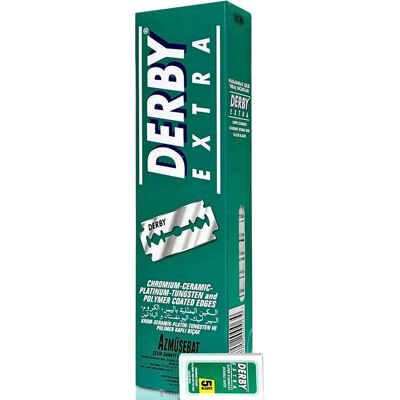Derby Extra Barberblad - Dobbeltkant, 100 stk Derby Extra Barberblad - Dobbeltkant, 100 stk