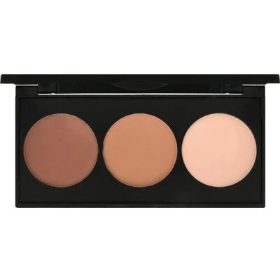 Kit de Poudres de Contouring Golden Rose - Contour, Bronzer & Éclat - Publicité Kit de Poudres de Contouring Golden Rose - Contour, Bronzer & Éclat - Publicité