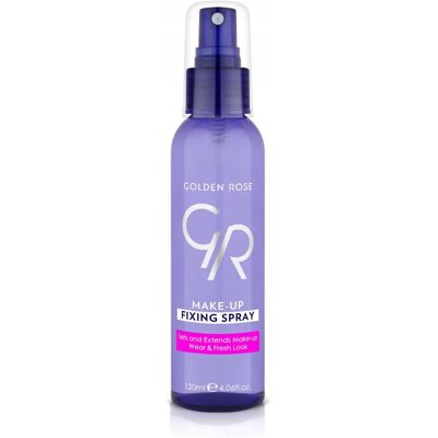 Spray fixateur de maquillage Golden Rose - Tenue longue, sans alcool, testé dermatologiquement - Publicité Spray fixateur de maquillage Golden Rose - Tenue longue, sans alcool, testé dermatologiquement - Publicité