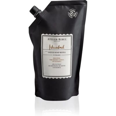 Rebul Istanbul Recharge liquide de savon - Savon pour les mains - 500ml - Publicité Rebul Istanbul Recharge liquide de savon - Savon pour les mains - 500ml - Publicité