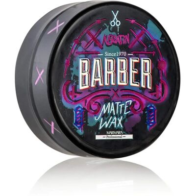 Cire capillaire Marmara Barber à kératine 150 ml - Cire mate pour cheveux Cire capillaire Marmara Barber à kératine 150 ml - Cire mate pour cheveux