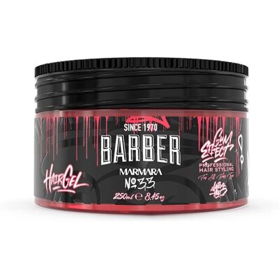 Gel pentru păr Marmara Barber N°33 - Fixare puternică, Efect Gumi, 250ml Gel pentru păr Marmara Barber N°33 - Fixare puternică, Efect Gumi, 250ml