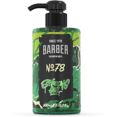 Marmara Barber N°78 Woody Scent Transparent Shaving Gel - Shaving gel Marmara Barber N°78 Woody Scent Transparent Shaving Gel - Shaving gel