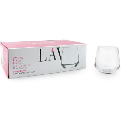 Verre à whisky Gurallar Artcraft LAL361F - 6 pcs - 345ml - Publicité Verre à whisky Gurallar Artcraft LAL361F - 6 pcs - 345ml - Publicité
