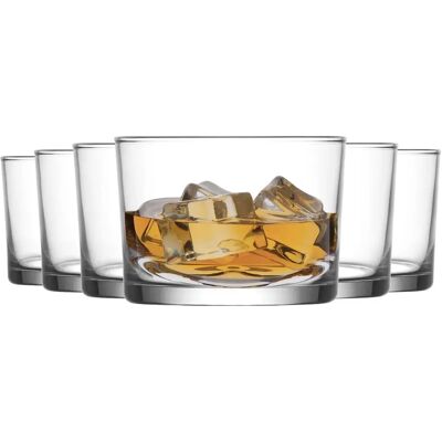 LAV Bodega Whisky Glasses - 240ml - Pack of 6 LAV Bodega Whisky Glasses - 240ml - Pack of 6