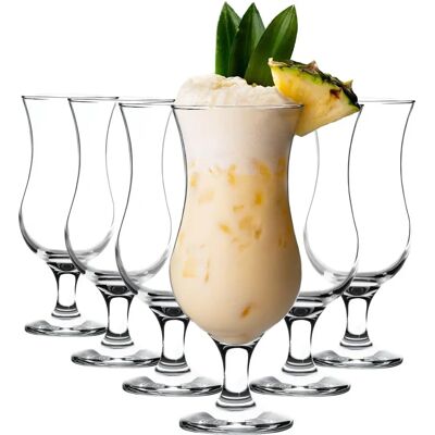 LAV Fiesta Cocktail Glasses Set - 6 pcs - High-Quality Crystal LAV Fiesta Cocktail Glasses Set - 6 pcs - High-Quality Crystal