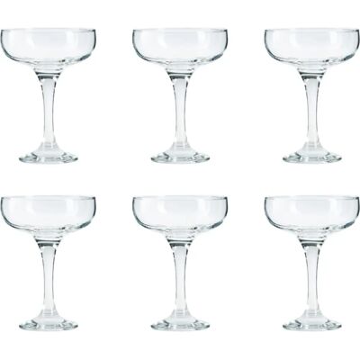 LAV Champagne Coupe Set - Vintage 240ml - Glassware LAV Champagne Coupe Set - Vintage 240ml - Glassware