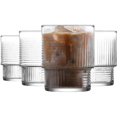 Ensemble de Verres LAV Helen 325 Ml - Élégant et Résistant - Publicité Ensemble de Verres LAV Helen 325 Ml - Élégant et Résistant - Publicité