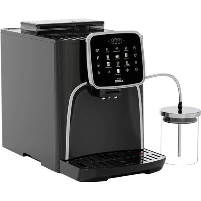 arzum OK0028-0500 Macchina da caffè cromata con serbatoio del latte - Macchina da caffè arzum OK0028-0500 Macchina da caffè cromata con serbatoio del latte - Macchina da caffè
