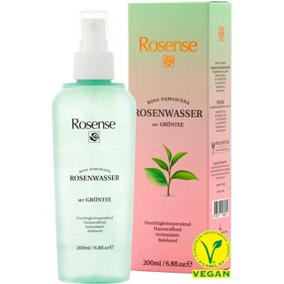 Rosense Acqua di Rose al Tè Verde - Cura del Viso Rosense Acqua di Rose al Tè Verde - Cura del Viso