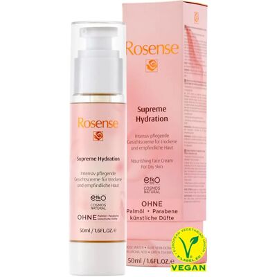 Rosense Supreme Hydration Feuchtigkeitscreme - Pflege für trockene Haut Rosense Supreme Hydration Feuchtigkeitscreme - Pflege für trockene Haut
