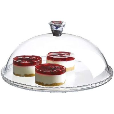 Pasabahce - Tortenplatte mit Dome - 32cm - Transparent Pasabahce - Tortenplatte mit Dome - 32cm - Transparent