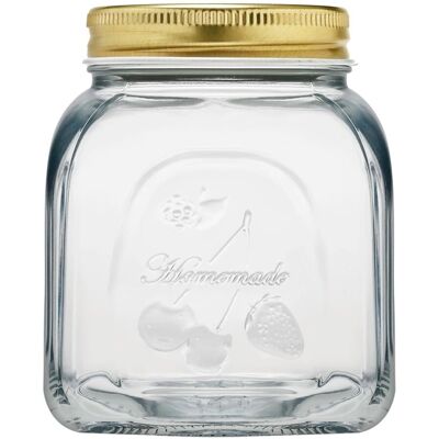 Bocal de stockage Homemade 0,55L - Storage Jar - Publicité Bocal de stockage Homemade 0,55L - Storage Jar - Publicité