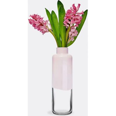 Vase Rose Magnolia en Cristal Soufflé à la Main - Vase - Publicité Vase Rose Magnolia en Cristal Soufflé à la Main - Vase - Publicité