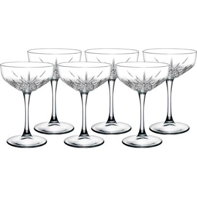 Secret de Gourmet Verre de Champagne 25cl x 4 - Publicité Secret de Gourmet Verre de Champagne 25cl x 4 - Publicité