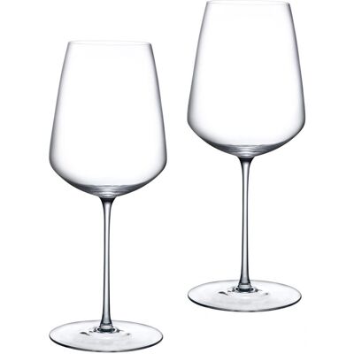 Nude Stem Zero Rotweinglas - Elegantes 550ml - Vielseitig Nude Stem Zero Rotweinglas - Elegantes 550ml - Vielseitig