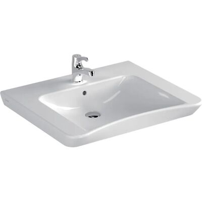 Vitra Conforma Waschtisch - Mittiges Hahnloch - Wandmontage - 65cm Vitra Conforma Waschtisch - Mittiges Hahnloch - Wandmontage - 65cm