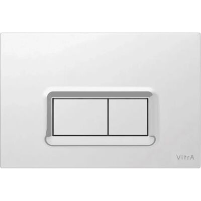 Vitra Loop R Chromowana plastikowa płyta do spłukiwania WC Vitra Loop R Chromowana plastikowa płyta do spłukiwania WC