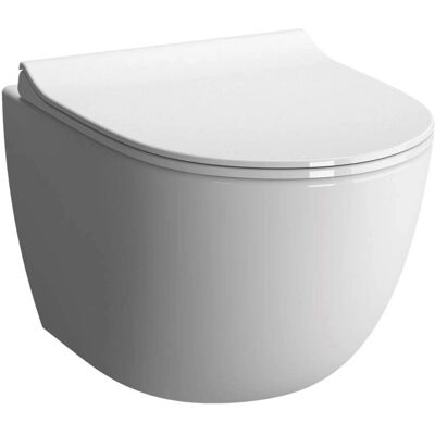 VitrA Sento Wand-Tiefspül-WC - mit Spülrima und verdeckter Befestigung VitrA Sento Wand-Tiefspül-WC - mit Spülrima und verdeckter Befestigung