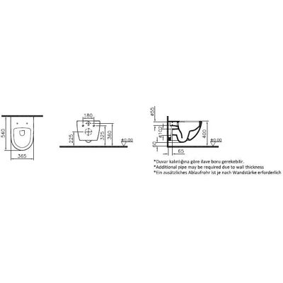 VitrA Sento Wc Incasso Rimless - Toilet VitrA Sento Wc Incasso Rimless - Toilet