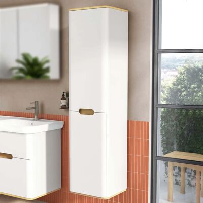 Vitra Sento Hochschrank - rechts Scharnier - MDF Thermofolie - 157,5cm hoch Vitra Sento Hochschrank - rechts Scharnier - MDF Thermofolie - 157,5cm hoch