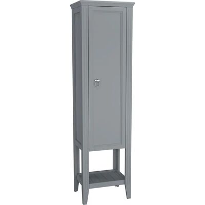 Vitra Valarte Hochschrank - MDF, Softclose, 1 Tür, grau matt Vitra Valarte Hochschrank - MDF, Softclose, 1 Tür, grau matt